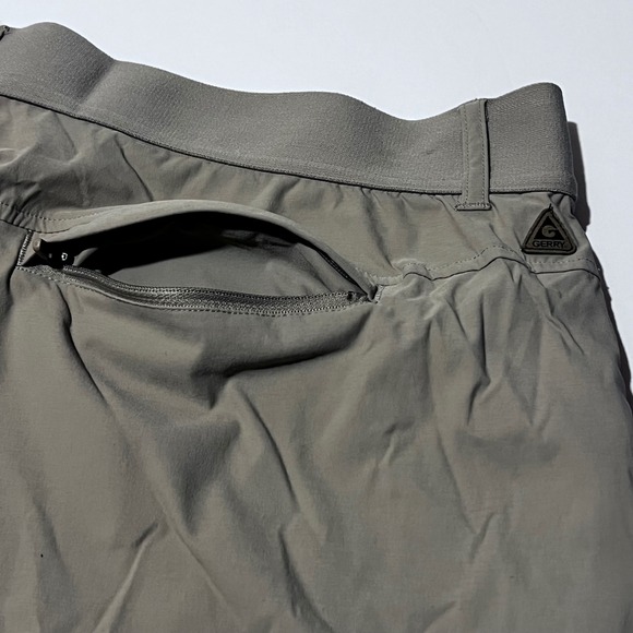 Gerry Revive XXL Khaki Stretch Pants Cropped Active‎ Lightweight - Picture 10 of 10